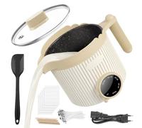Starvortex 1,5L Sciogli Cera Elettrico per Candele, Kit Candele Fai da Te | Kit con Beccuccio Versatore, Fonditore Elettrico, Stoppino, Adesivo per Stoppini, Centraggio, Cucchiaio per Mescolare