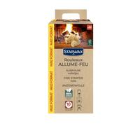 STARWAX Accendifuoco a rotoli x80