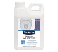 STARWAX - Disincrostante per WC con dispositivo di taglio e WC chimico - Nutre e decalcifica - Protegge il meccanismo - Compatibile con fossa settica - - 2 l