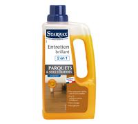 Starwax Cura Brillante 2 IN 1 per Parquet E Pavimenti Laminato 1 Litro - 963