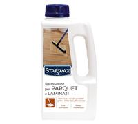 STARWAX - Decapante solvente per parquet e laminati - Rimuove i vecchi prodotti e sgrassa prima della ristrutturazione - Senza risciacquo - Ottimizza la rifinitura - 1l - 80m²