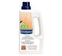 STARWAX - Detergente Brillantante per Parquet e Pavimenti Laminati - Pulisce e ravviva la lucentezza - Non scivola - Senza risciacquo - 3x 1L- fino a 36 usi per 60m 2