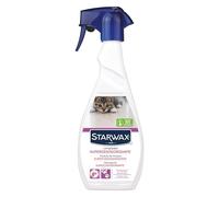 STARWAX - Detergente Deodorante Superprofumato per Ambienti con Animali - Spray 500ml Pronto all'Uso - Pulisce, Deodora e Copre gli Odori Forti (urina, escrementi…) fino a 8 ore