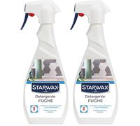 STARWAX - Detergente per Fughe - Elimina le Tracce di Grasso e Calcare - Formula con Candeggina - Azione Rapida - Spruzzatore Pratico - 500 ML (Confezione da 2)