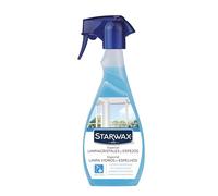 STARWAX - Detergente per vetri e specchi - Antiimpronte - Antisporco - Arricchito con alcool - Asciugatura rapida - Profumo al limone - 500 ml