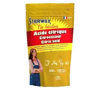 STARWAX FABULOUS Acido citrico, 1 kg, ideale per decalcificare bollitori e caffettiere, scioglie la ruggine sul metallo, Ecocert 100% di origine naturale
