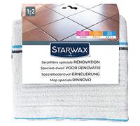 STARWAX Panno multiuso per pavimenti interni, 50x100cm | Speciale restauro, molto assorbente e resistente, non lascia pelucchi, grande formato