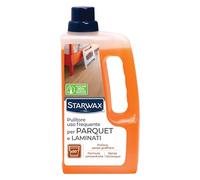 STARWAX Pulitore uso frequente per parquet e laminati, 1L | Elimina le macchie su parquet e laminati, senza risciacquo, non scivoloso, 1L = 50 lavaggi