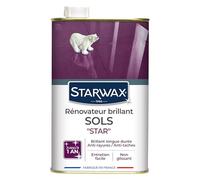 STARWAX - Rinnovatore brillante pavimenti interni - Pulisce e protegge dai graffi e dalle macchie - Lunga durata - Non scivoloso - Prodotto in Francia - 1 l - 30 m²