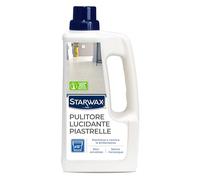 STARWAX Shampoo autolustrante per pavimenti interni 1L | Pulisce e fa brillare piastrelle parquet PVC laminato e cemento levigato, senza risciacquo, antiscivolo, resa 750m²/L