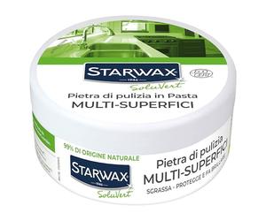 STARWAX SOLUVERT Pietra bianca detergente multi superfici, 375 g | Prodotto multiuso, profumo senza allergeni, materie attive di origine naturale, per interni ed esterni