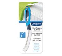 STARWAX Spazzola per fughe - Ideale per pulire le fughe delle piastrelle e gli angoli grazie alla sua testa stretta - Impugnatura ergonomica - Antiruggine