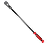 STARWORK True Mechanic™ - Cricchetto flessibile a 90 denti con attacco da 1/2", antipolvere, cromato, lunghezza 69 cm