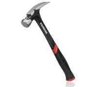 STARWORK TRUE MECHANIC™ - Martello da carpentiere con supporto magnetico per chiodi, martello da carpentiere, martello per inchiodare, martello forgiato in un unico pezzo resistente, 567 g