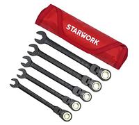 STARWORK TRUE MECHANIC - Set di chiavi a cricchetto (5 pezzi 120T FLX)