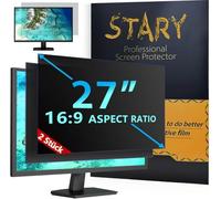 STARY 2 Pack Schermo della privacy del computer da 27 pollici per monitor widescreen 16:9, pellicola protettiva rimovibile antiriflesso per graffi a luce blu