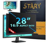 STARY Confezione da 2 filtri per la privacy del computer da 28 pollici per schermo widescreen 16:9 schermo del computer schermo della privacy protezione antiriflesso