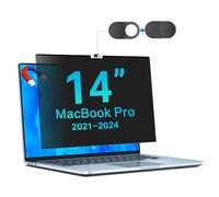 STARY Filtro magnetico schermo privacy per Macbook Pro 14 pollici (2021-2024, M1, M2, M3, M4), rimovibile facile On/Off Anti Blue Light Glare Filtro privacy compatibile con Mac Pro 14.2 “Laptop