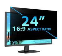STARY Filtro per schermo privacy per computer da 24 pollici per monitor widescreen 16:9 Filtro antiriflesso rimovibile per luce blu Schermo per privacy da 24 pollici per monitor Pellicola proteggi sch