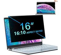 STARY Filtro privacy per laptop da 16 pollici con rapporto di aspetto 16:10, anti luce blu, antiriflesso, filtro privacy rimovibile per Hp/Dell/Acer/Lenovo/ThinkPad/Asus