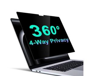 STARY Pellicola Privacy Schermo Compatibile Con MacBook Pro 14 Inch (2024-2021,M3,M2,M1,Pro,Max), Removable Protezione Per 14 Pollici Laptop Anti Luce Blu Antiriflesso