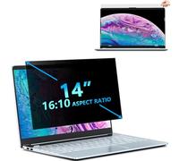 STARY Schermo privacy 14 pollici formato 16:10, protezione schermo antiriflesso luce blu, filtro privacy rimovibile compatibile con Lenovo/HP/Dell/Acer/Samsung/Asus