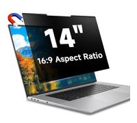 STARY Schermo privacy per computer portatile 14 pollici magnetico, formato 16:9, rimovibile, anti luce blu abbagliante, filtro privacy per Dell/HP/Acer/Lenovo/Samsung/Asus/Sony