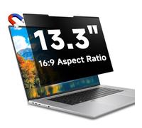 STARY Schermo privacy per computer portatile da 13,3 pollici, magnetico, formato 16:9, rimovibile, anti luce blu, antiriflesso, filtro privacy per Dell/HP/Acer/Lenovo/Samsung/Asus/Sony