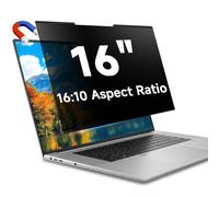 STARY Schermo privacy per computer portatile da 16 pollici, magnetico, formato 16:10, rimovibile, anti luce blu, abbagliamento, filtro privacy per Dell/HP/Acer/Lenovo/Samsung/Asus/Sony