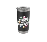 Stasera sarà numbelievable - Funny Bingo Bicchiere termico in acciaio inox doppia parete