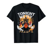 Stasera voliamo - Pollo Stregone Halloween Maglietta