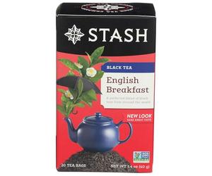 Stash Inglese Colazione Tè Nero | 20 Bustine di Tè