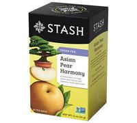 Stash Tea, Asiatico Pera Harmony Verde Tè, 18 Contare