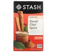 Stash Tea - Decaf Chai Spice Black Tea - 18Bustine di tè