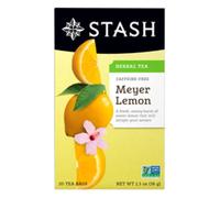 Stash Tea, Meyer Limone Tè Caffeina Gratis, 20 Sacchetti