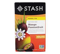Stash Tea - Passionfruit mango alla caffeina senza tè - 20 Bustine di tè