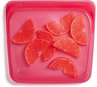 Stasher - Sacchetto per uso alimentare, 100% silicone, riutilizzabile, 450 ml, lampone