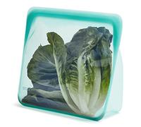 Stasher Stand Up Bag Mega (Aqua) | Sacchetti sandwich riutilizzabili per viaggi e cibo | Sacchetti in plastica con chiusura a zip | 24,1 cm x 27,9 cm x 3,8 cm / 3L