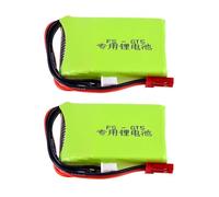 STASRC 1500mah 7.4V Lipo Batteria per Flysky FS-GT5 2.4G 6CH Trasmettitore Batteria 2 Pz