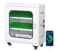 Stat di ricarica portatile per telefono con porta magnetica bloccabile, surriscaldamento e luce di visualizzazione, perfetta per l'uso in aula e l'ufficio