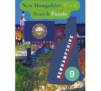 State-by-State Word Search: New Hampshire Word Search Puzzle The Granite State the 9th state of the USA / 8.5 x 11" 127 Pages: 100 Puzzles Featuring New Hampshire Culture, History, and Nature