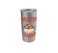 State Fair Food You Betcha Sono venuto per i biscotti Bicchiere termico in acciaio inox doppia parete