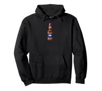 State Flag of Wyoming Flag Beer Bottle Drinking Tee - WY Felpa con Cappuccio