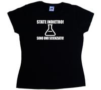 State indietro Sono uno scie Maglietta Donna Simpatica