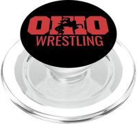 State of Ohio Wrestling Freestyle Wrestler Gear Sport Regalo PopSockets PopGrip per MagSafe