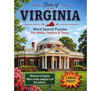State of Virginia Word Search Puzzles