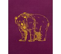 "Stately Bear" Journal: Bold Graphic Cover, Lined Pages Throughout - 110 Pages 7.5 x 9.25” - Perfect for Creative Writing, Journaling, Prayer, Reflection, Personal Notes, Gratitude’s and More!