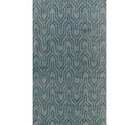 Statement Lusso Annodato a Mano Contemporanea Indiano Accent Rug Moderno Decor