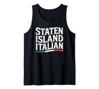 Staten Island Italia New York Bandiera Italia Immigrant Pride Canotta