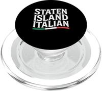 Staten Island Italia New York Bandiera Italia Immigrant Pride PopSockets PopGrip per MagSafe